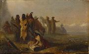 Scene of Trappers and Indians Alfred Jacob Miller